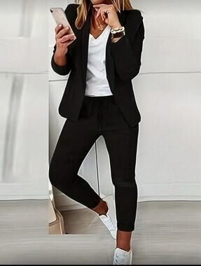 Jogger/Black/Womens/Size Small/Elastic Waist/Shein